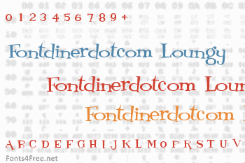 Fontdinerdotcom Loungy Font