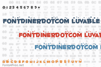 Fontdinerdotcom Luvable Font