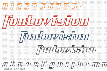 Fontovision Font