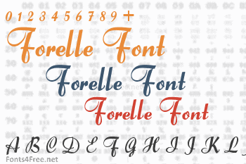 Forelle Font