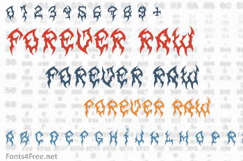 Forever Raw Font