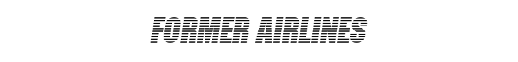 Former Airlines Font