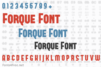 Forque Font