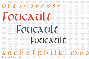 Foucault Font