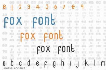 Fox Font