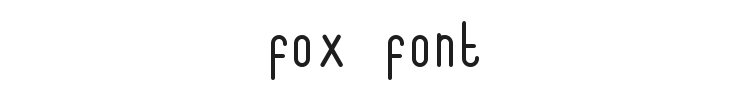 Fox Font