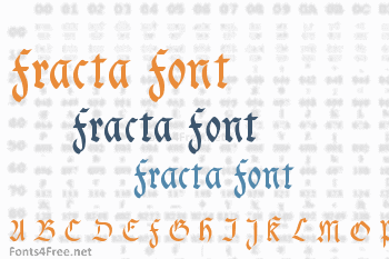 Fracta Font