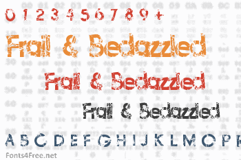 Frail & Bedazzled Font