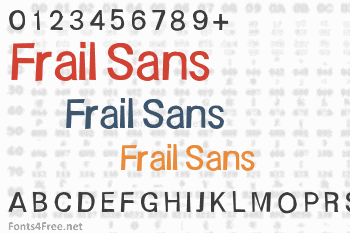 Frail Sans Font