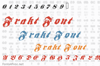 Frakt Font