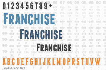 Franchise Font