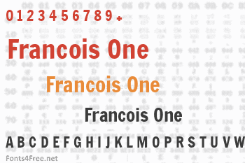 Francois One Font