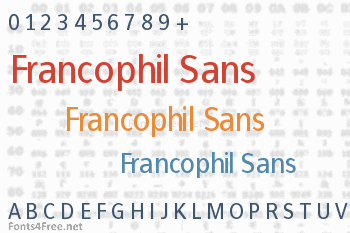 Francophil Sans Font