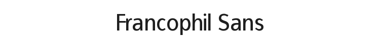 Francophil Sans Font