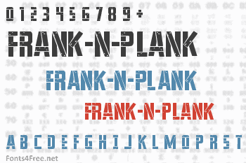 Frank-n-Plank Font