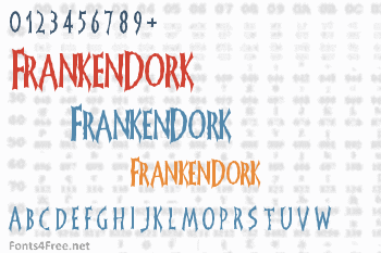 FrankenDork Font