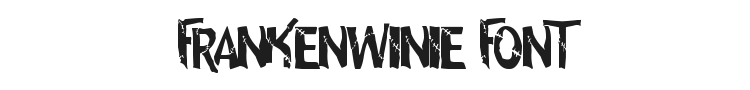 Frankenwinie Font