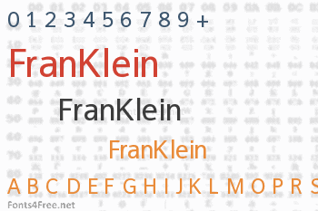 FranKlein Font