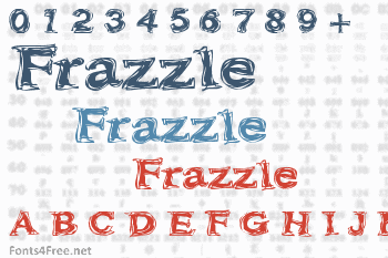 Frazzle Font