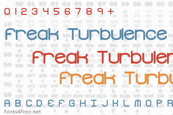 Freak Turbulence Font