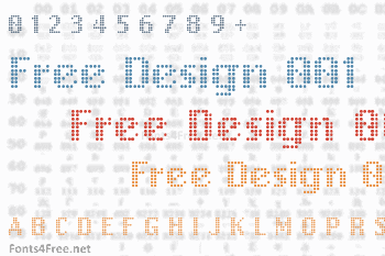 Free Design 001 Font