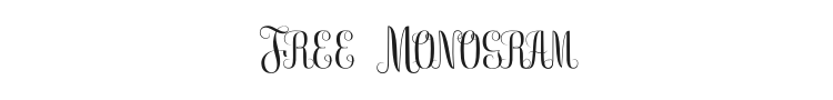 Free Monogram