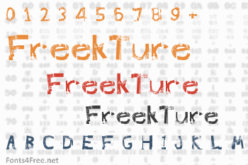 FreekTure Font