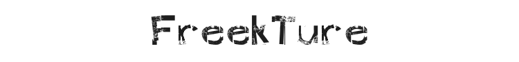 FreekTure Font