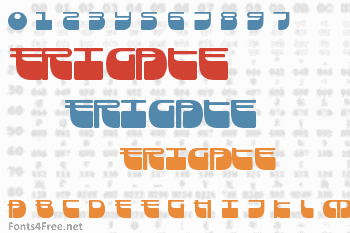 Frigate Font