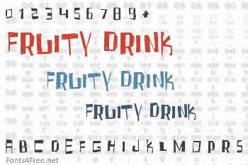 Fruity Drink Font