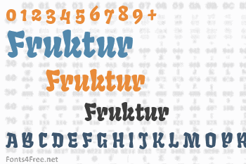 Fruktur Font