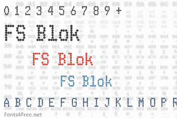 FS Blok Font