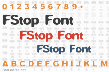 FStop Font