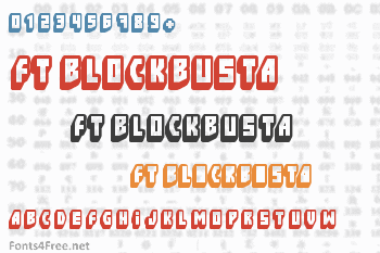 FT Blockbusta Font