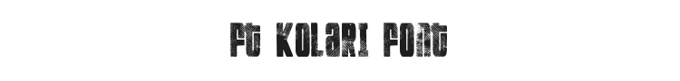 FT Kolari Font