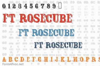 FT Rosecube Font