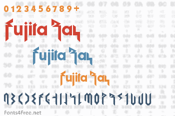 Fujita Ray Font