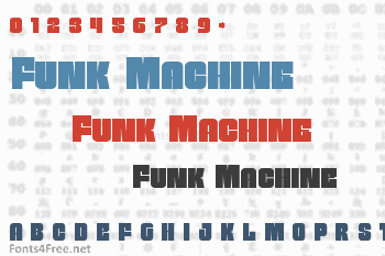 Funk Machine Font