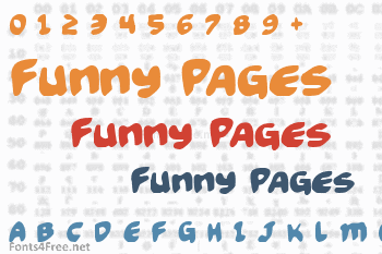 Funny Pages Font