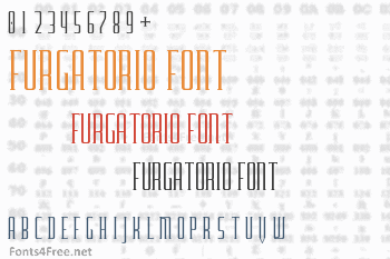 Furgatorio Font