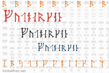 Futharken Font