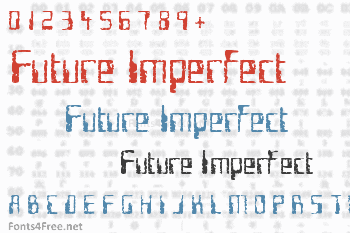 Future Imperfect Font