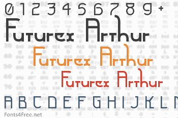 Futurex Arthur Font