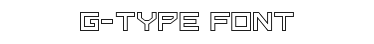G-Type Font