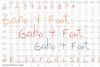 Gabo 4 Font