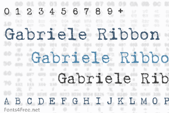 Gabriele Ribbon Font