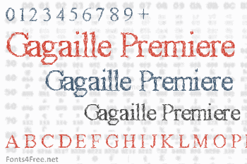 Gagaille Premiere Font