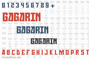 Gagarin Font