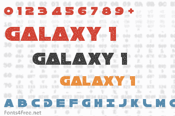 Galaxy 1 Font