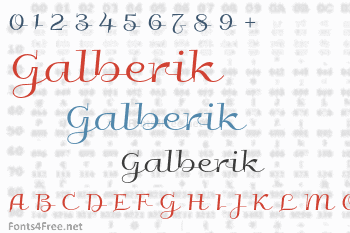 Galberik Font